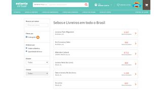 
                            8. Sebos em todo o Brasil | Estante Virtual