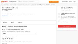 
                            11. Sebosa Software Service in Ram Nagar, Coimbatore-641009 - Sulekha