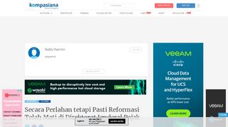 
                            9. Secara Perlahan tetapi Pasti Reformasi Telah Mati di Direktorat ...