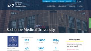 
                            12. Sechenov University - Official website of the Association of “Global ...