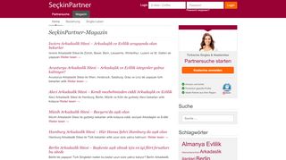 
                            3. SeçkinPartner-Magazin - Wir sind das Magazin für türkische Singles ...