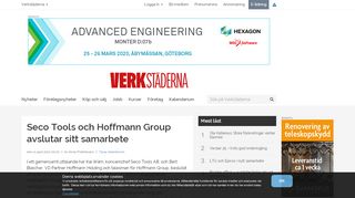 
                            11. Seco Tools och Hoffmann Group avslutar sitt samarbete - Verkstäderna