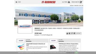 
                            6. SECOMP GmbH in Ettlingen | Übersicht - IT-Business