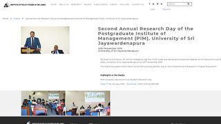 
                            8. Second Annual Research Day of the Postgraduate Institute of ...