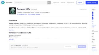 
                            9. Second Life 6.0.0.520636 free download for Mac | MacUpdate