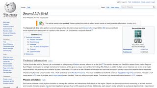 
                            8. Second Life Grid - Wikipedia