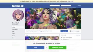
                            1. Second Life - Home | Facebook