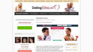 
                            8. Second Love - 78 Reviews | Lees hier alle Ervaringen! - Datingsites.nl