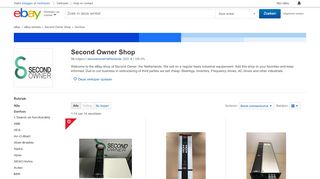 
                            11. Second Owner Shop | eBay-winkels