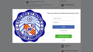 
                            7. Second semester final grades are now... - Ateneo de Zamboanga ...