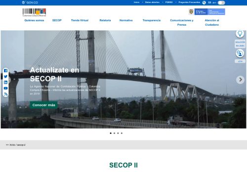 
                            5. SECOP II | Colombia Compra Eficiente