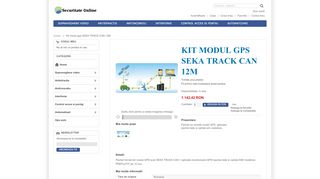 
                            11. Secpral Kit modul gps SEKA TRACK CAN 12M - Securitate Online