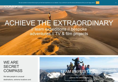 
                            6. Secret Compass: Expeditions and Adventure Travel