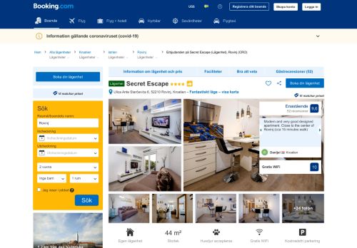 
                            8. Secret Escape i Rovinj – uppdaterade priser för 2019 - Booking.com
