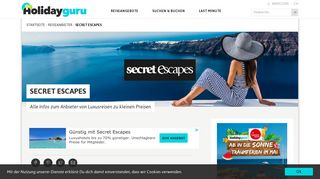 
                            4. Secret Escapes im Check | Holidayguru.ch