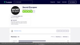 
                            13. Secret Escapes reviews| Lees klantreviews over nl.secretescapes.com