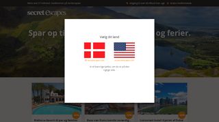 
                            1. Secret Escapes: Tilmeld dig nu gratis | Spar op til 70 % på luksusrejser