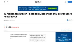 
                            7. Secret Facebook Messenger features - Business Insider