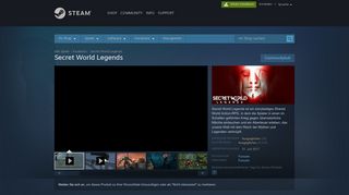 
                            4. Secret World Legends bei Steam