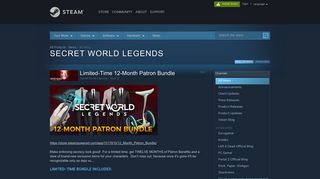 
                            2. Secret World Legends - News - All News