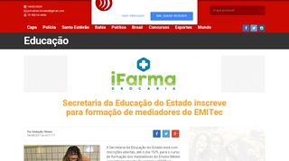 
                            9. Secretaria da Educação do Estado inscreve para ... - Trombone News