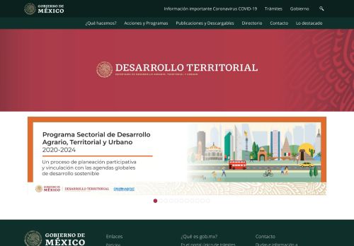 
                            2. Secretaría de Desarrollo Agrario, Territorial y Urbano | Gobierno ...