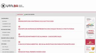 
                            11. Secretaría de Gestión Académica - FRBA - UTN