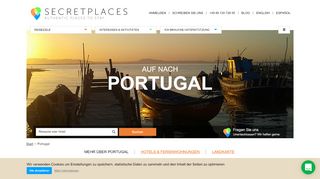 
                            5. Secretplaces – schöne kleine Hotels und Ferienwohnungen Portugal