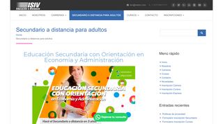 
                            6. Secundario a distancia para adultos » ISIV-Educación Distancia