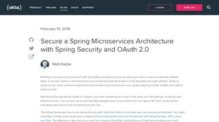 
                            9. Secure a Spring Microservices Architecture with Spring Security and ...