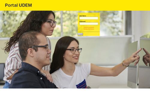 
                            5. Secure Access Login - Portal UDEM