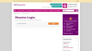 
                            8. Secure account login - CPP Group India