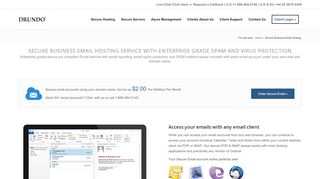 
                            13. Secure Business Email Hosting with web, mobile, pop3 and ... - Drundo