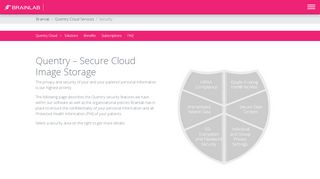 
                            7. Secure Cloud Image Storage – Quentry Cloud - Brainlab