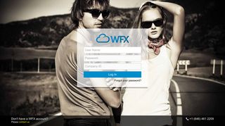 
                            8. Secure Customer Login - WFXondemand