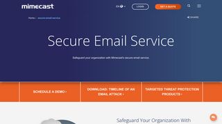 
                            11. Secure Email Service | Mimecast