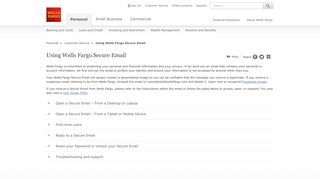 
                            8. Secure Email – Wells Fargo