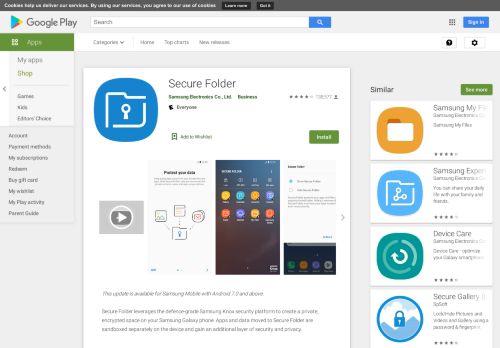 
                            9. Secure Folder - Apps on Google Play