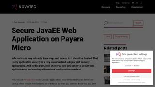 
                            6. Secure JavaEE Web Application on Payara Micro - NovaTec Blog