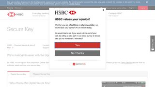 
                            3. Secure Key | More Options to Log On Securely - HSBC CIIOM