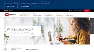 
                            1. Secure Key | More Options to Log On Securely - HSBC UK