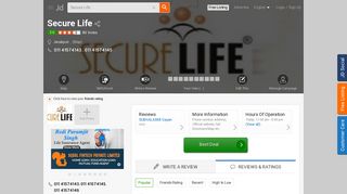 
                            3. Secure Life, Janakpuri - Insurance Agents in Delhi - Justdial