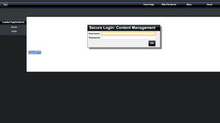 
                            5. Secure Login: Content Management System