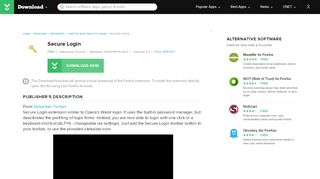
                            10. Secure Login - Free download and software reviews - CNET ...