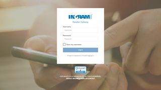 
                            12. Secure login - Ingram Micro eBusiness