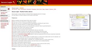 
                            9. Secure Login - Mozilla Firefox Add-on