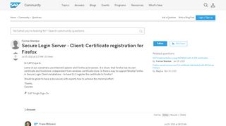 
                            11. Secure Login Server - Client: Certificate registration for Firefox ...