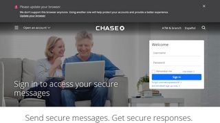 
                            5. Secure Message Center - Customer Service - Chase.com