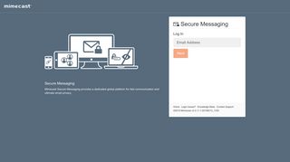 
                            9. Secure Message Portal - Mimecast Personal Portal