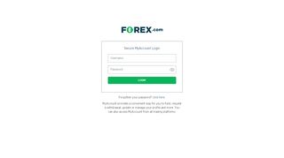 
                            3. Secure MyAccount Login - Forex.com